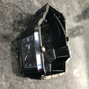 Like-new Kenneth Cole Blake rectangular watch